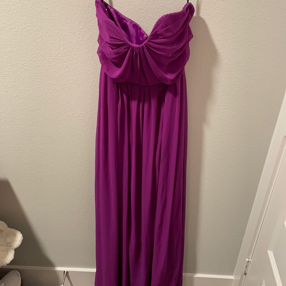 After Six Strapless Maxi Bridesmaid/Formal dress